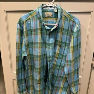 Vintage 1946 Men’s Soft Cotton Button-down Size L